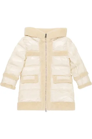 Woolrich Abrigo acolchado con borrego sintético