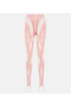 MUGLER Leggings de paneles con fuseau