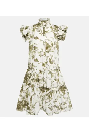Erdem Vestido corto Pomona de algodón