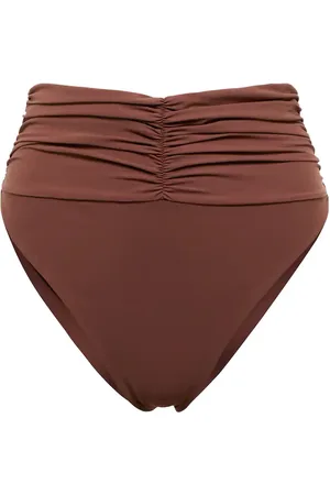 MAGDA BUTRYM Braga de bikini de tiro alto fruncida