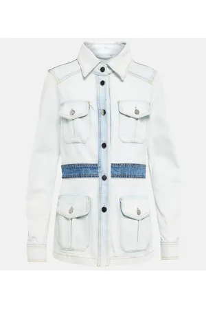 Dorothee Schumacher Chaqueta Denim Love en denim patchwork