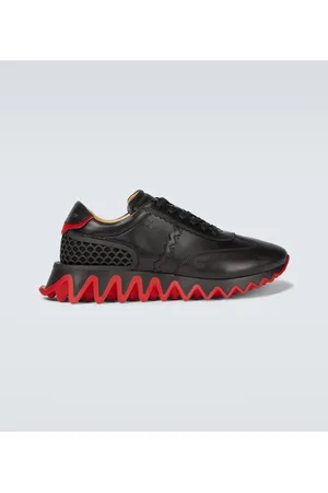 Christian Louboutin Zapatillas Loubishark de piel