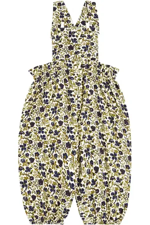 BONPOINT Bebé - peto Papaye de algodón floral