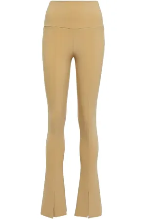 Norma Kamali Leggings Spat de punto fino