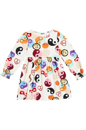 Molo Vestido de mezcla de algodón estampado