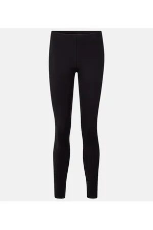 The Row Leggings Woolworth de tiro medio