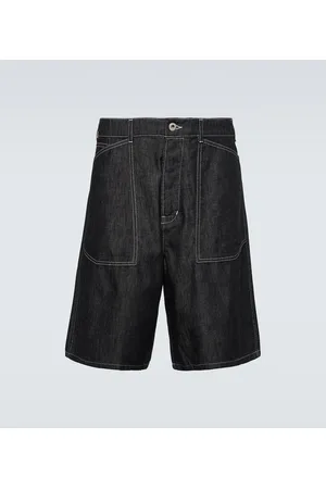 Kenzo Shorts Sailor en denim bordados