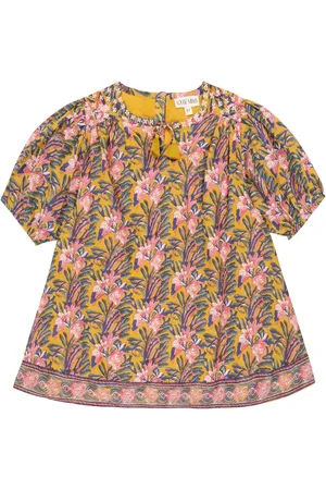 Louise Misha Vestido Eugenie de algodón floral