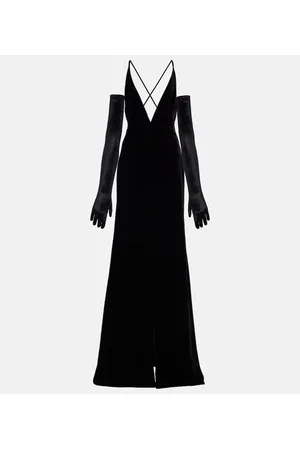 Costarellos Vestido de fiesta de terciopelo