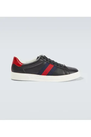 Gucci Zapatillas Ace de piel