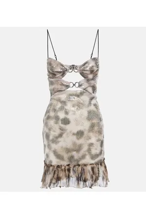 Nensi Dojaka Vestido corto con lentejuelas