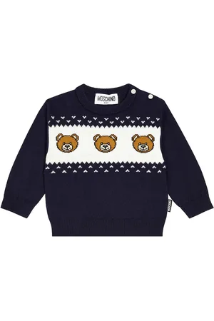 Moschino Bebé - jersey Teddy Bear de intarsia