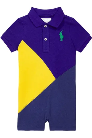 Ralph Lauren Bebé - mono de algodón estampado