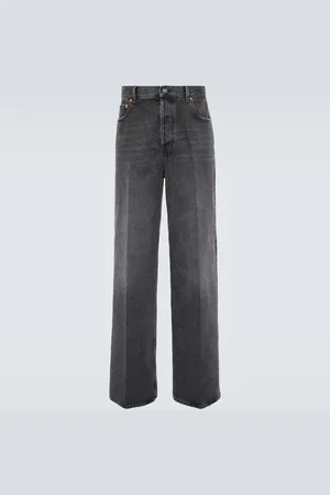 VALENTINO Jeans anchos de tiro alto