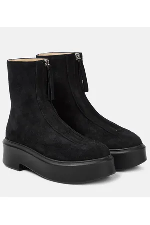 The Row Botines de ante