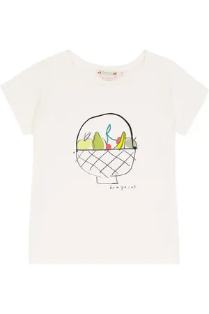 BONPOINT Camiseta de algodón estampada