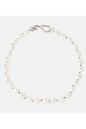 Sophie Buhai Collar Deco de plata de ley con perlas