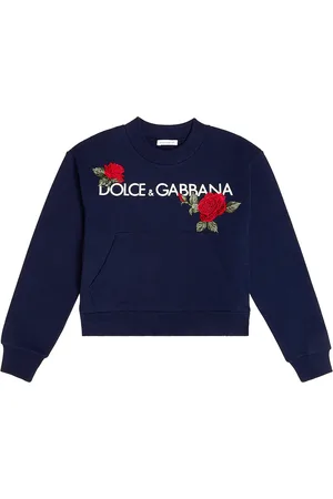 Dolce & Gabbana Sudadera en jersey de algodón con logo