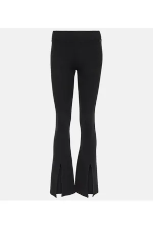 AG Jeans X EmRata pantalones flared Morrison en mezcla de algodón