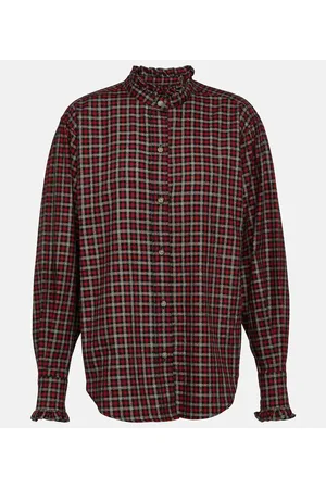Marant Etoile Camisa Saoli de popelín de algodón