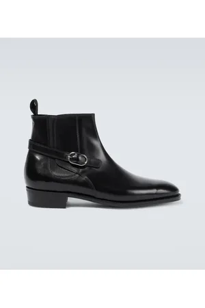 JOHN LOBB Botas Chelsea Masons de piel