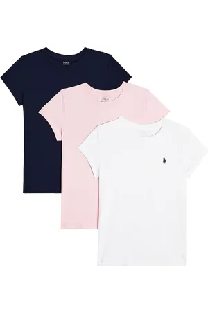 Ralph Lauren Set de 3 camisetas de jersey de algodón