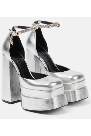 VERSACE Salones con plataforma Medusa Aevitas