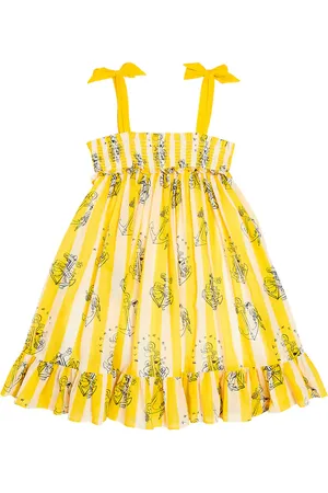 ZIMMERMANN Vestido Alight de algodón a rayas