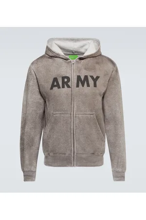 NotSoNormal Sudadera Army de algodón
