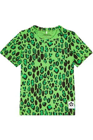 Mini Rodini Camiseta en jersey de algodón estampada