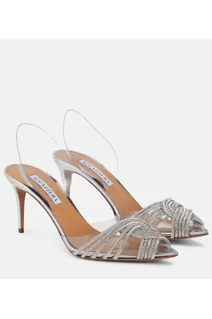 Aquazzura Salones destalonados Gatsby 75 adornados