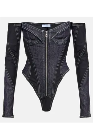 MUGLER Body en denim