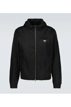 Prada Chaqueta de Re-Nylon con capucha