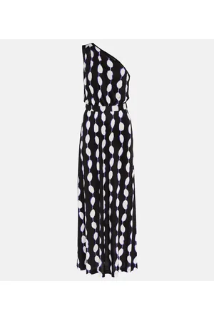 Diane von Furstenberg Vestido largo Kiera de jersey asimétrico