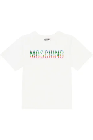 Moschino Camiseta en mezcla de algodón estampada