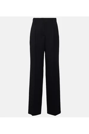 Loro Piana Pantalones rectos Amon de lana virgen