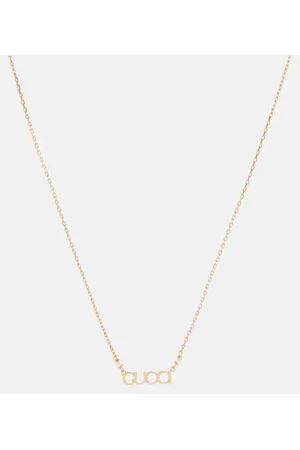 Gucci Collar con cristales y logo
