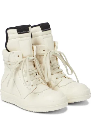 Rick Owens Zapatillas altas Geobasket de piel