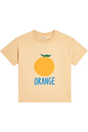 Jelly Mallow Camiseta Orange de algodón