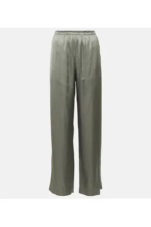 Vince Pantalones anchos de tiro alto