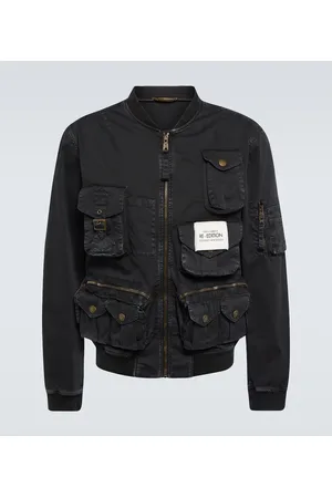 Dolce & Gabbana Chaqueta de algodón teñida en prenda