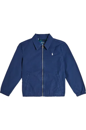 Ralph Lauren Chaqueta de popelín de algodón