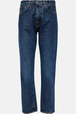 Totême Jeans rectos Twisted Seam de tiro medio