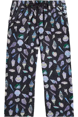Marysia Pantalones de algodón estampados