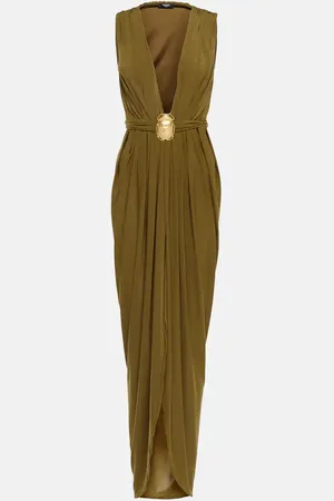 Balmain Vestido de fiesta adornado