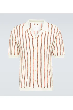 King & Tuckfield Camisa de lana a rayas
