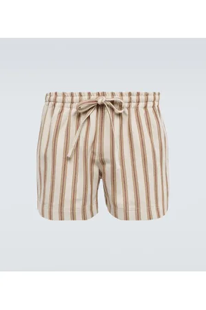 COMMAS Shorts Mocha en mezcla de algodón