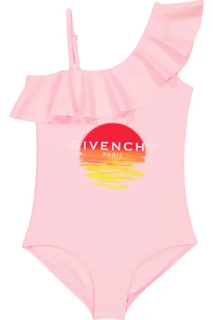 Givenchy Bañador con volante asimétrico