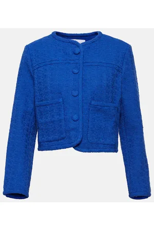 Proenza Schouler Chaqueta cropped White Label de tweed