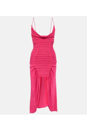 DION LEE Vestido corto de crepé